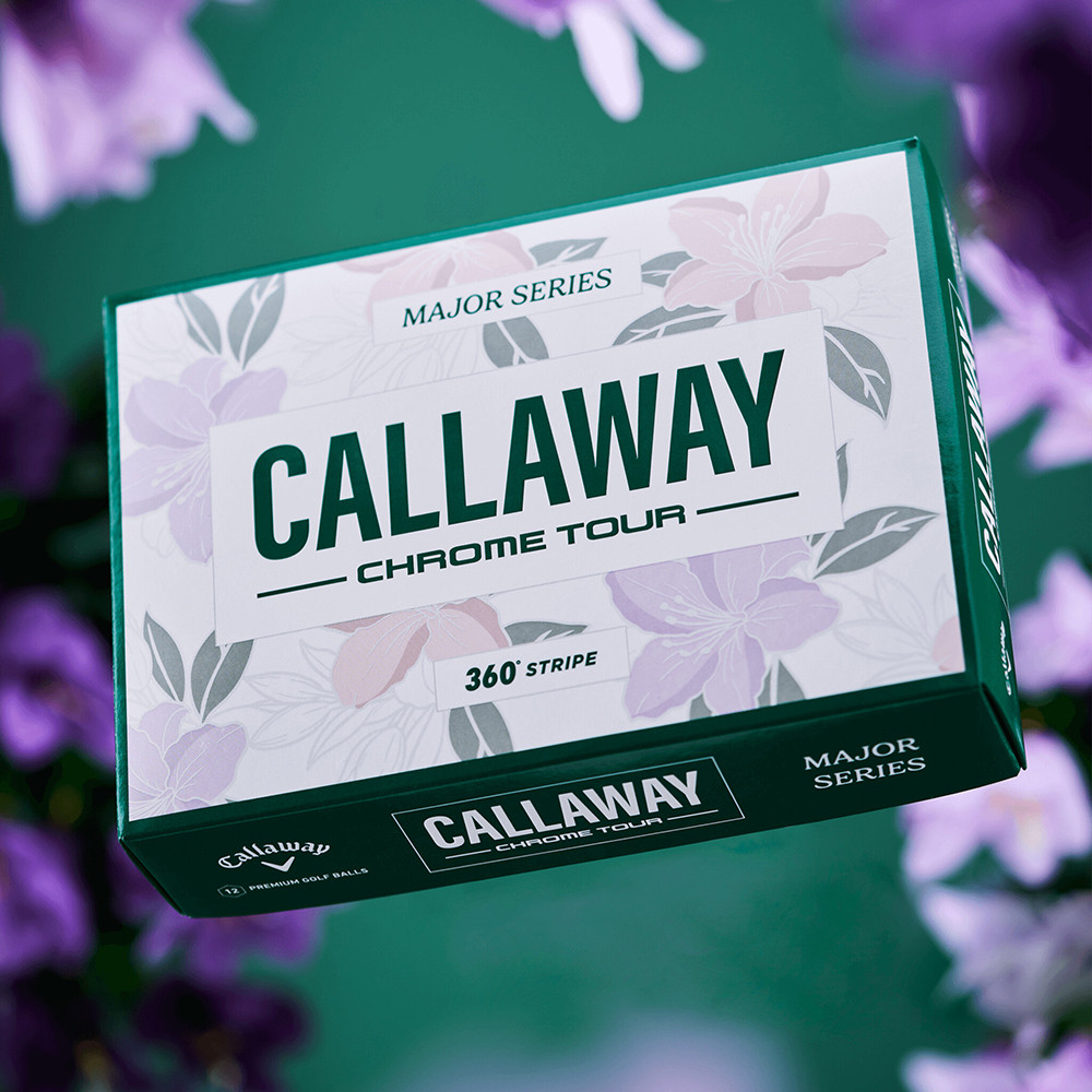 Callaway Chrome Tour Major Series: April Major Golf Balls - Maple